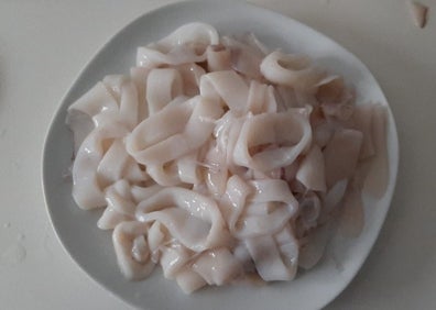 Imagen secundaria 1 - La receta: Calamares en salsa americana