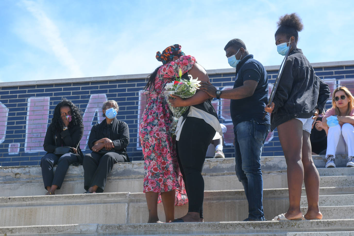 Fotos: Homenaje a Manasés el joven fallecido en el Pisuerga