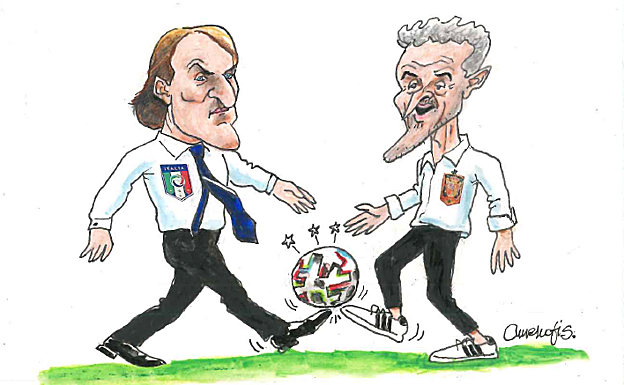 Luis Enrique: «Es un partido en el que representas a todo un país»