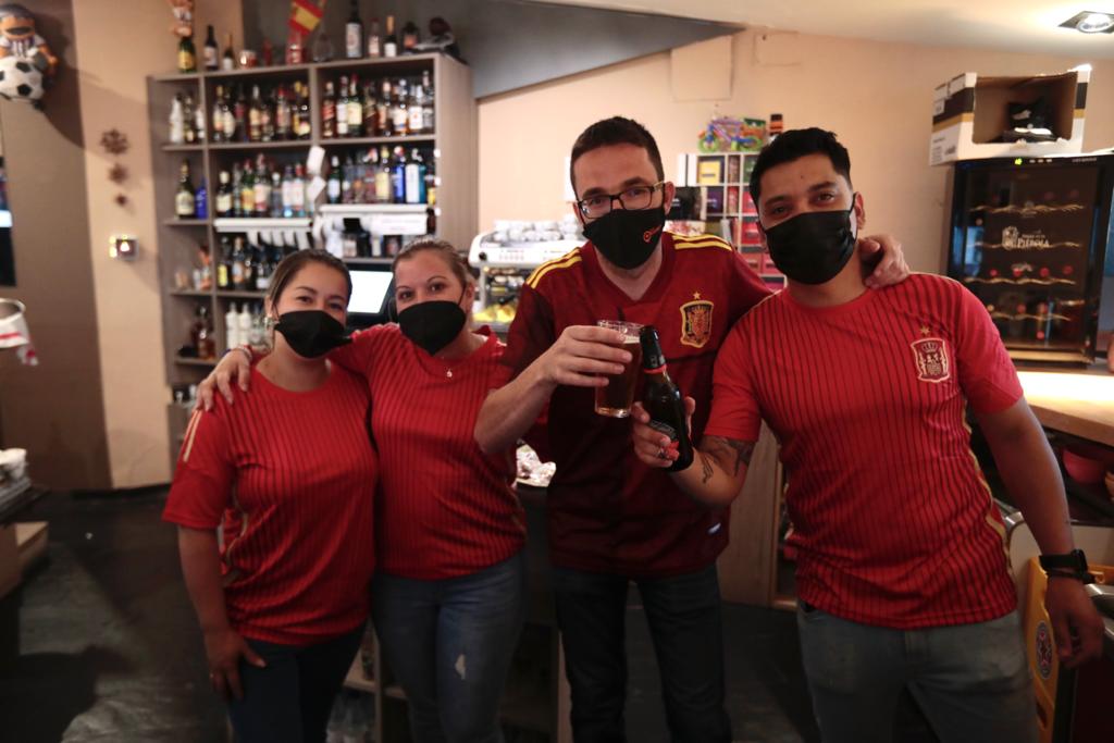 Fotos: Ambiente en Valladolid durante el Italia - España