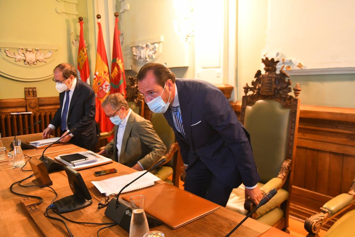 Fotos: Pleno en el Ayuntamiento de Valladolid