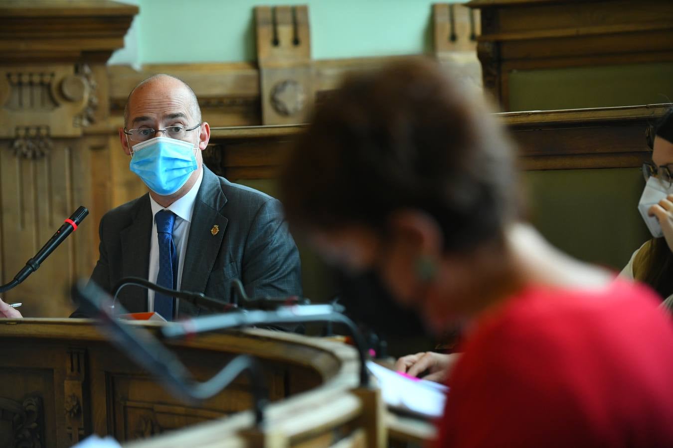 Fotos: Pleno en el Ayuntamiento de Valladolid