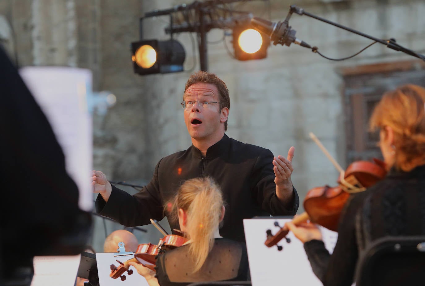 Fotos: La OSCyL felicita a la Catedral de Palencia en su séptimo centenario