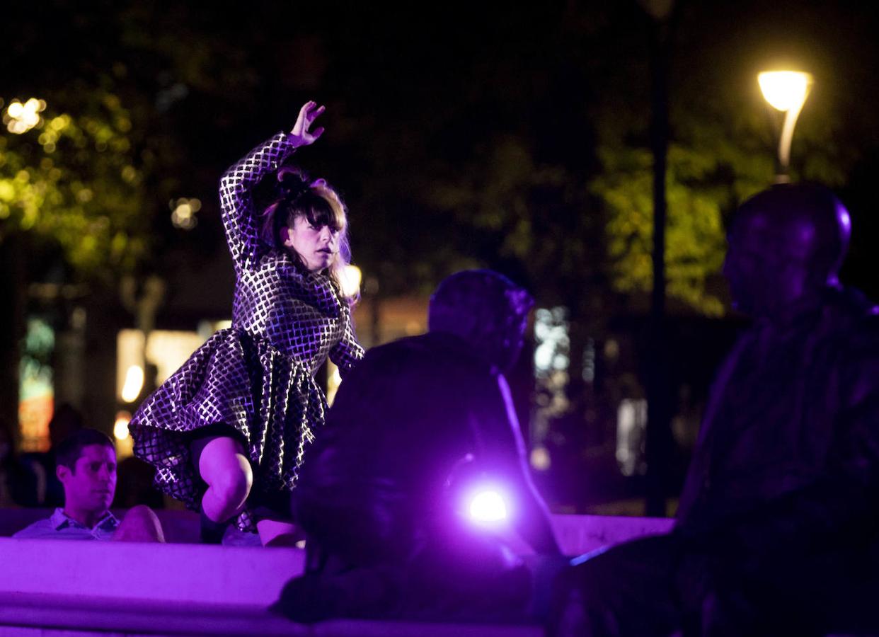 Caudal, de la compañía Miguel Gigosos, en la plaza del Poniente.