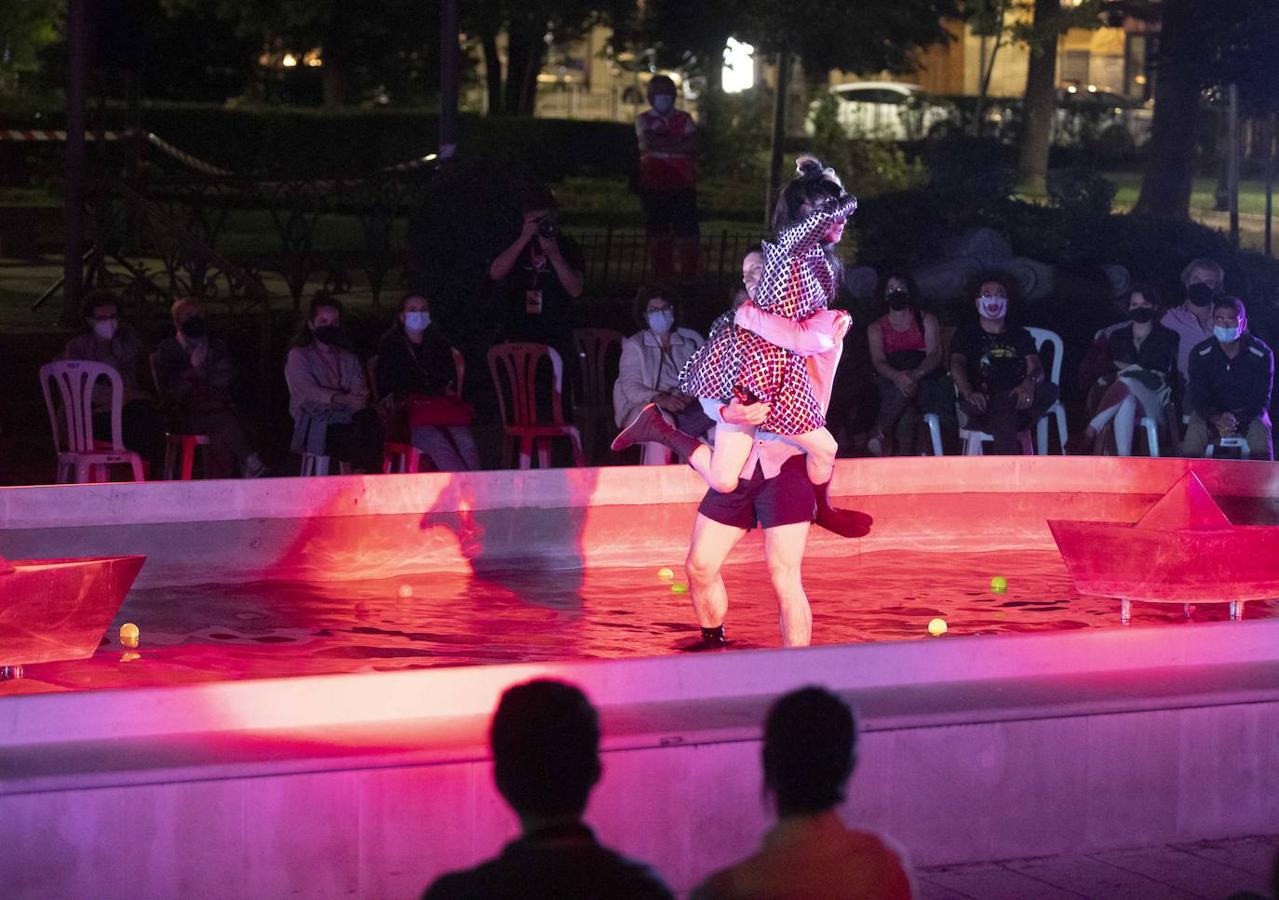 Caudal, de la compañía Miguel Gigosos, en la plaza del Poniente.