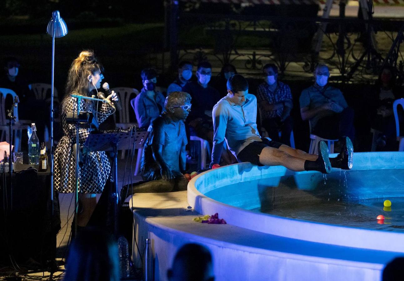 Caudal, de la compañía Miguel Gigosos, en la plaza del Poniente.