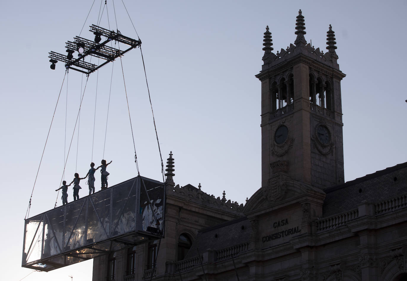 Sacude Danza Vertical, 'Euforia'. Plaza Mayor