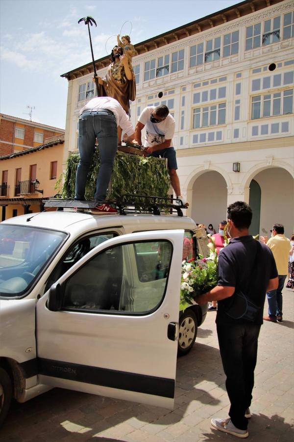 Celebración de San Cristobal en Medina de Rioseco