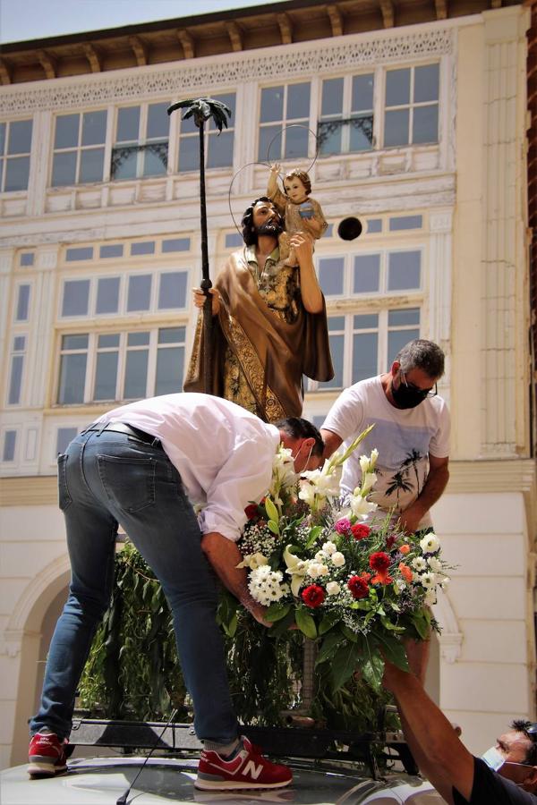 Celebración de San Cristobal en Medina de Rioseco