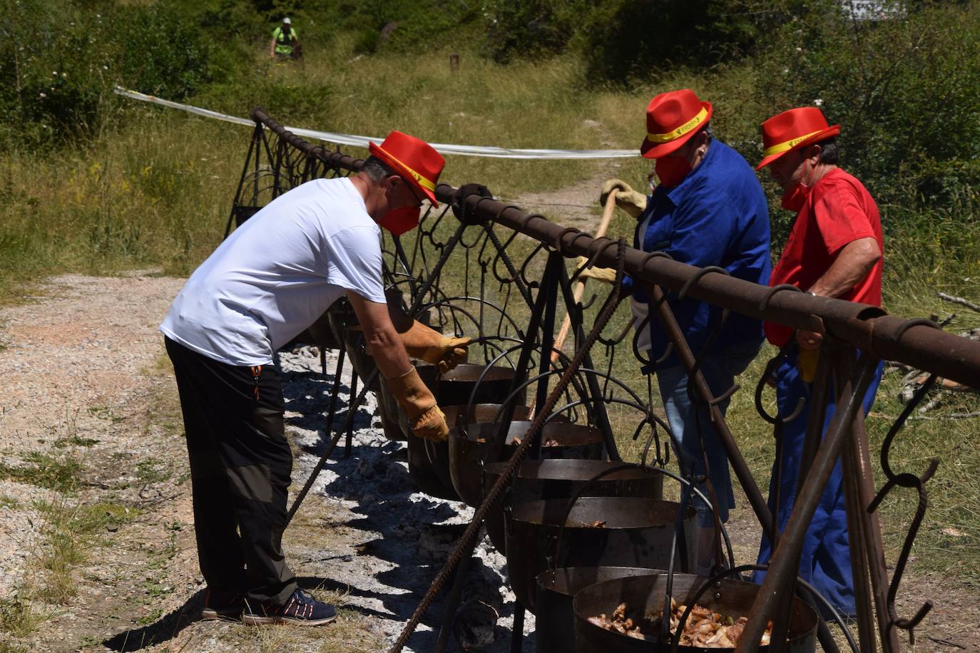 La fiesta, que no se pudo celebrar el año pasado por la pandemia, contó con menos afluencia que en 2019 por la covid