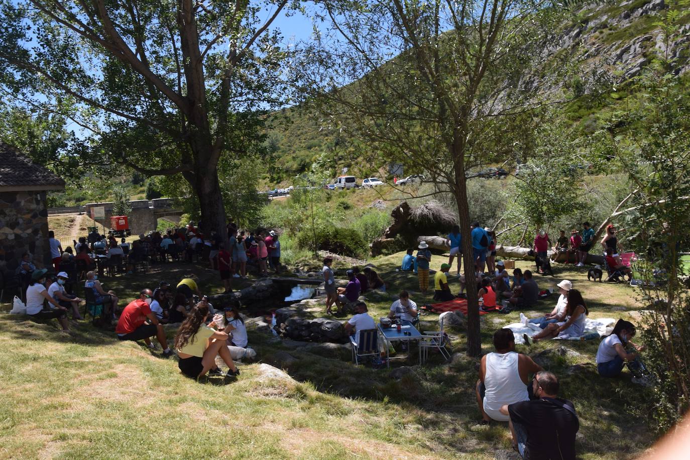 La fiesta, que no se pudo celebrar el año pasado por la pandemia, contó con menos afluencia que en 2019 por la covid