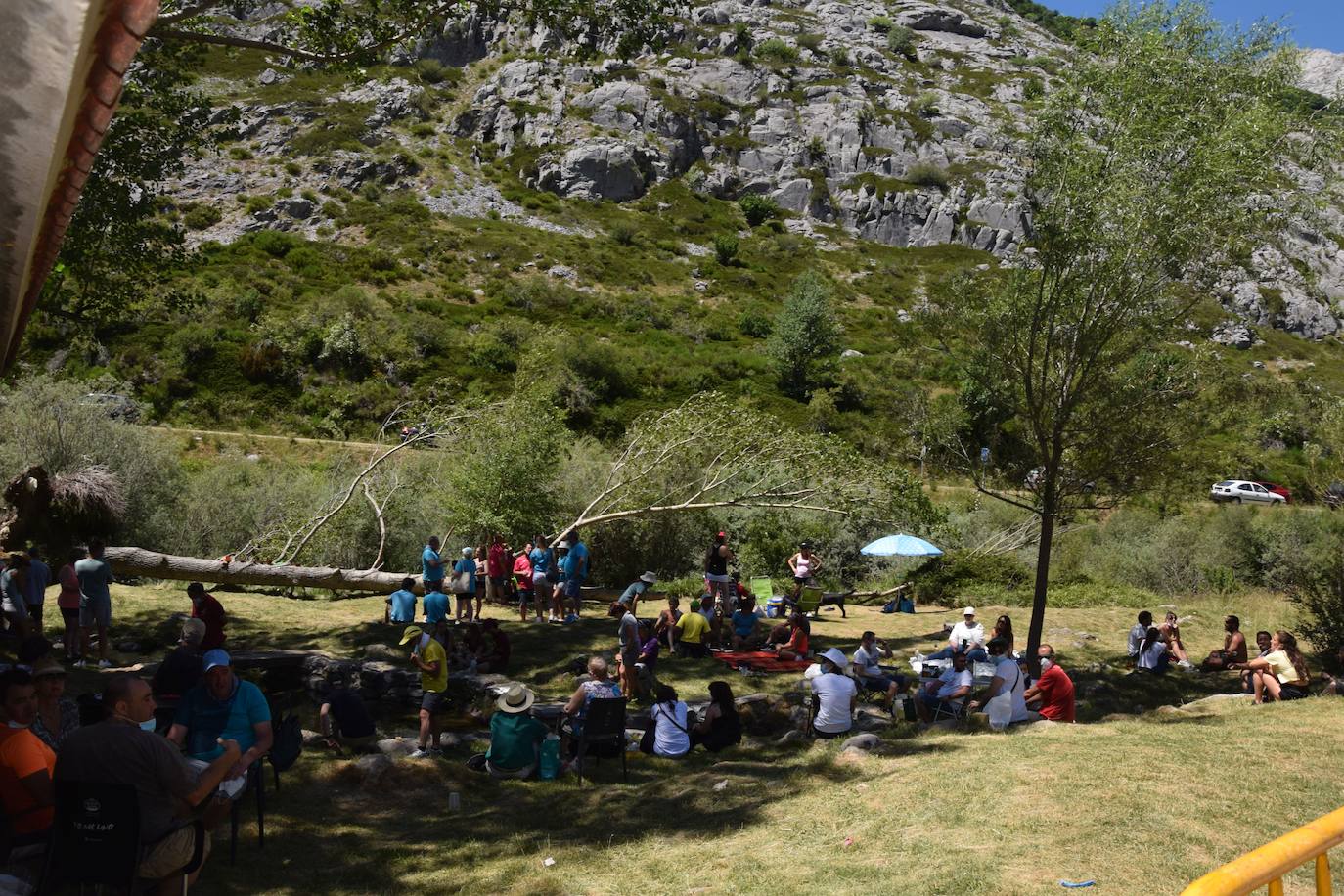 La fiesta, que no se pudo celebrar el año pasado por la pandemia, contó con menos afluencia que en 2019 por la covid