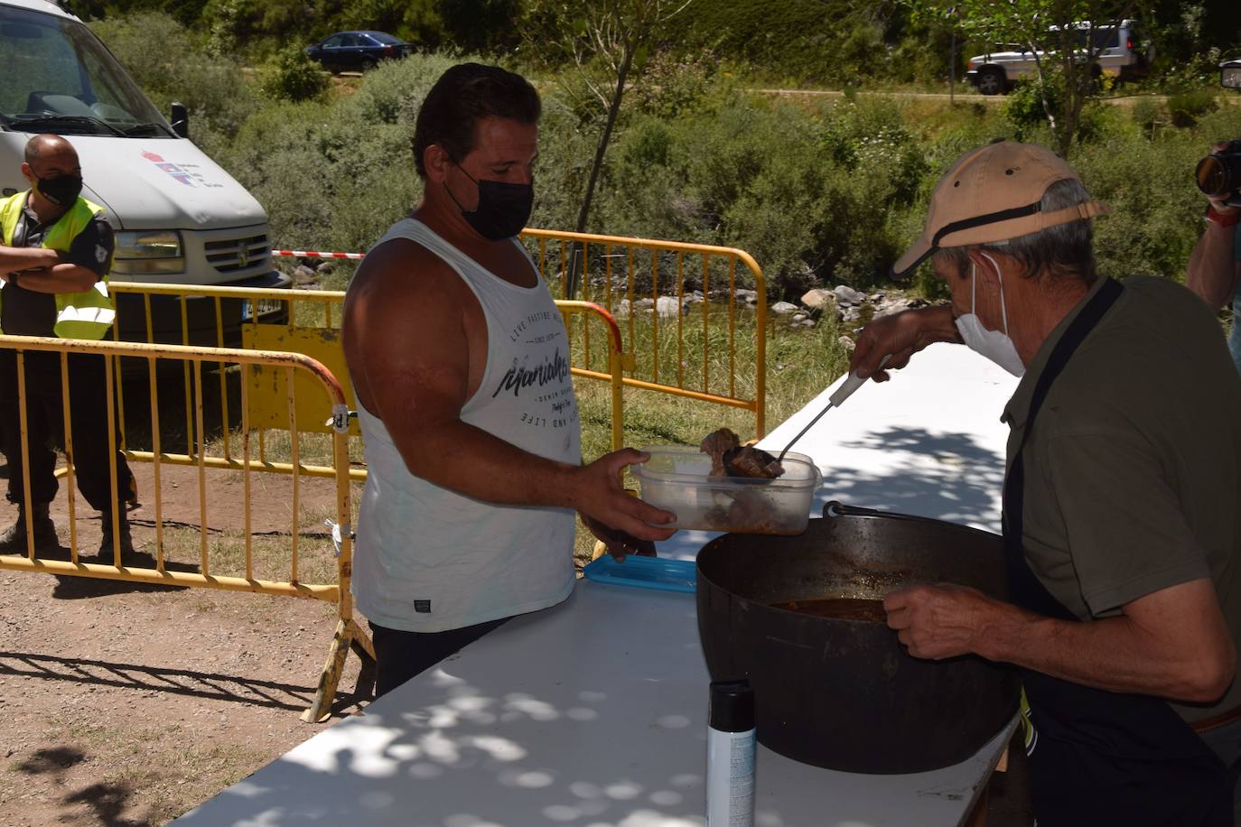 La fiesta, que no se pudo celebrar el año pasado por la pandemia, contó con menos afluencia que en 2019 por la covid