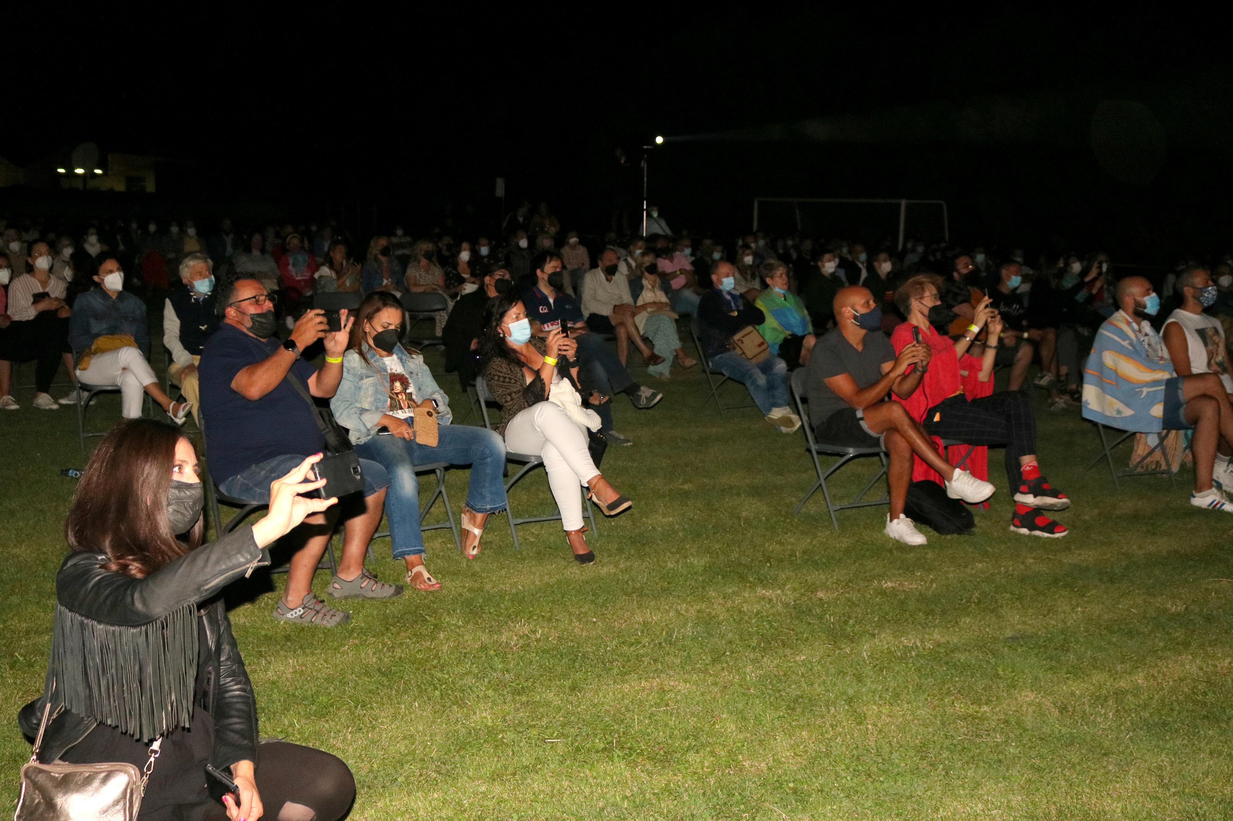 Marta Sánchez actuó el pasado viernes en Torquemada