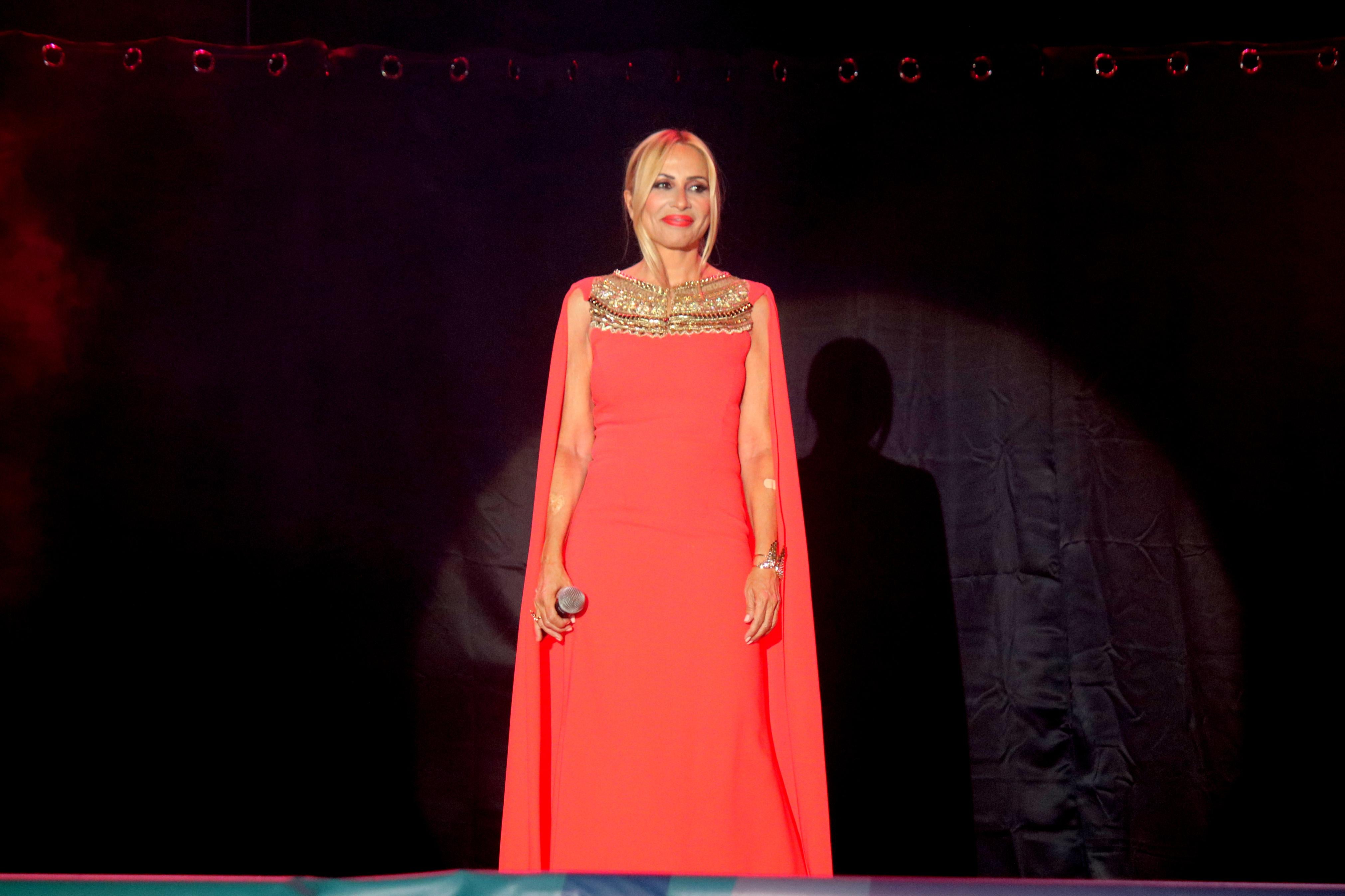 Marta Sánchez actuó el pasado viernes en Torquemada