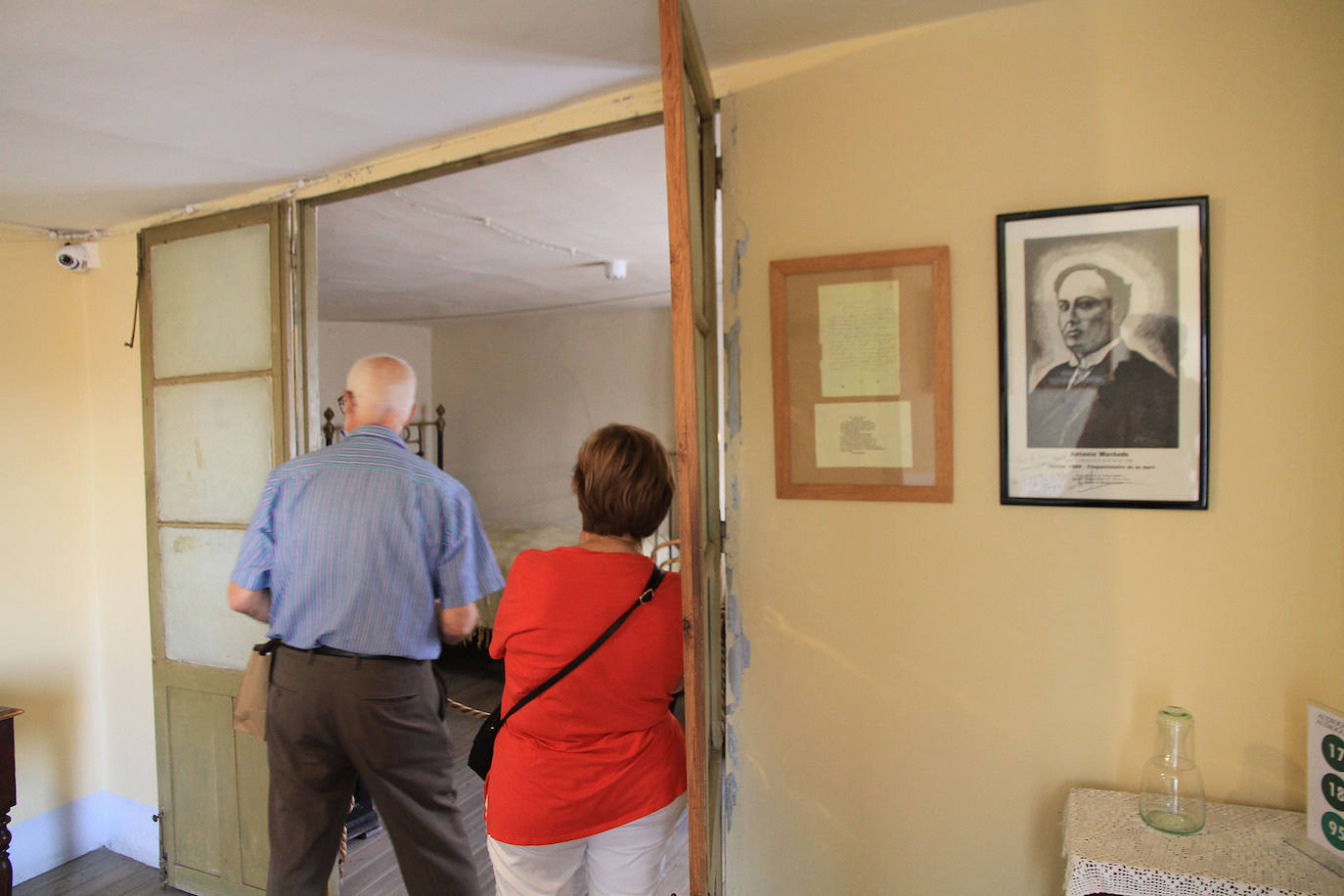 Un momento del recorrido de la visita guiada.