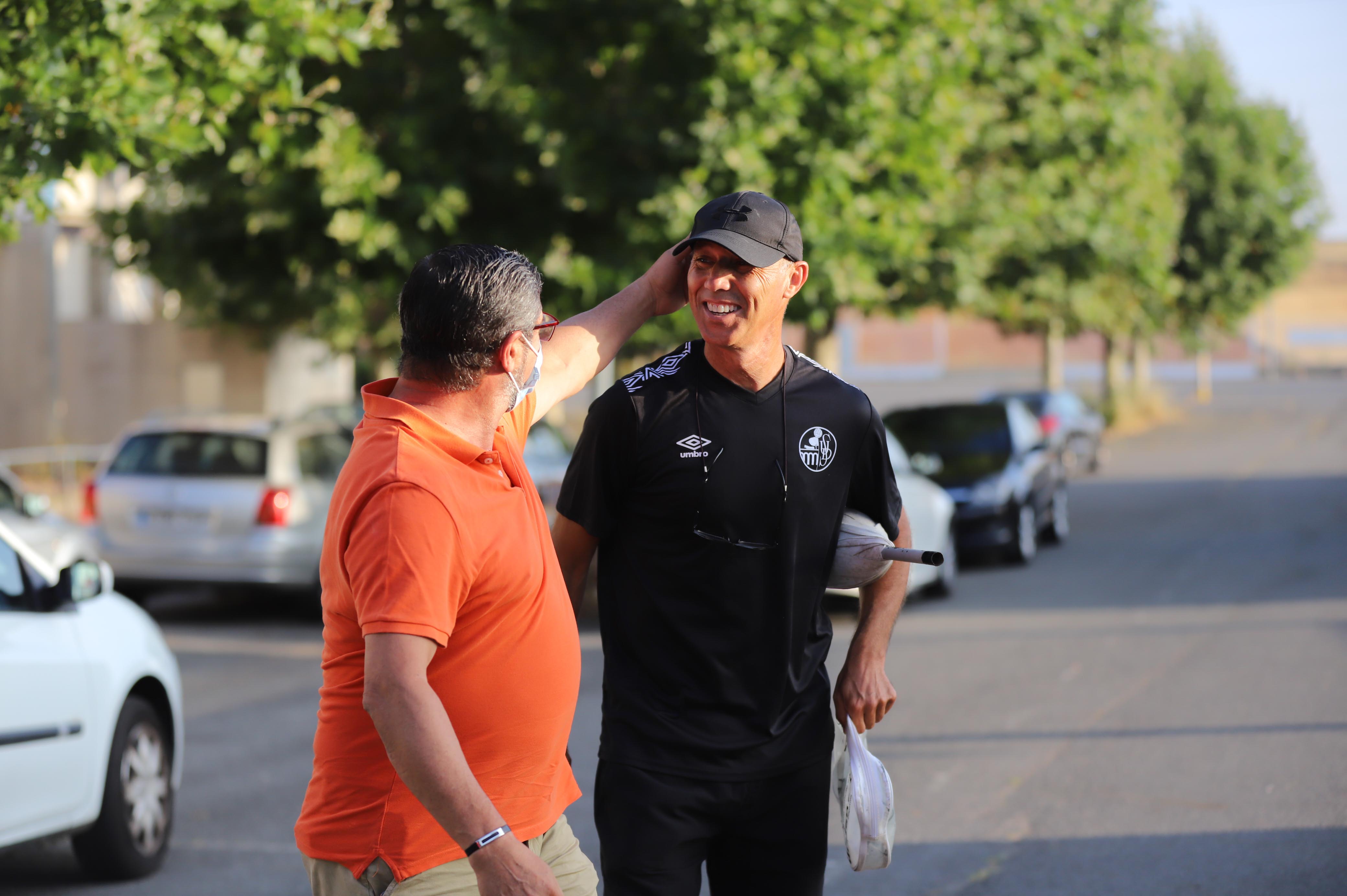 Primer entrenamiento del Salamanca UDS