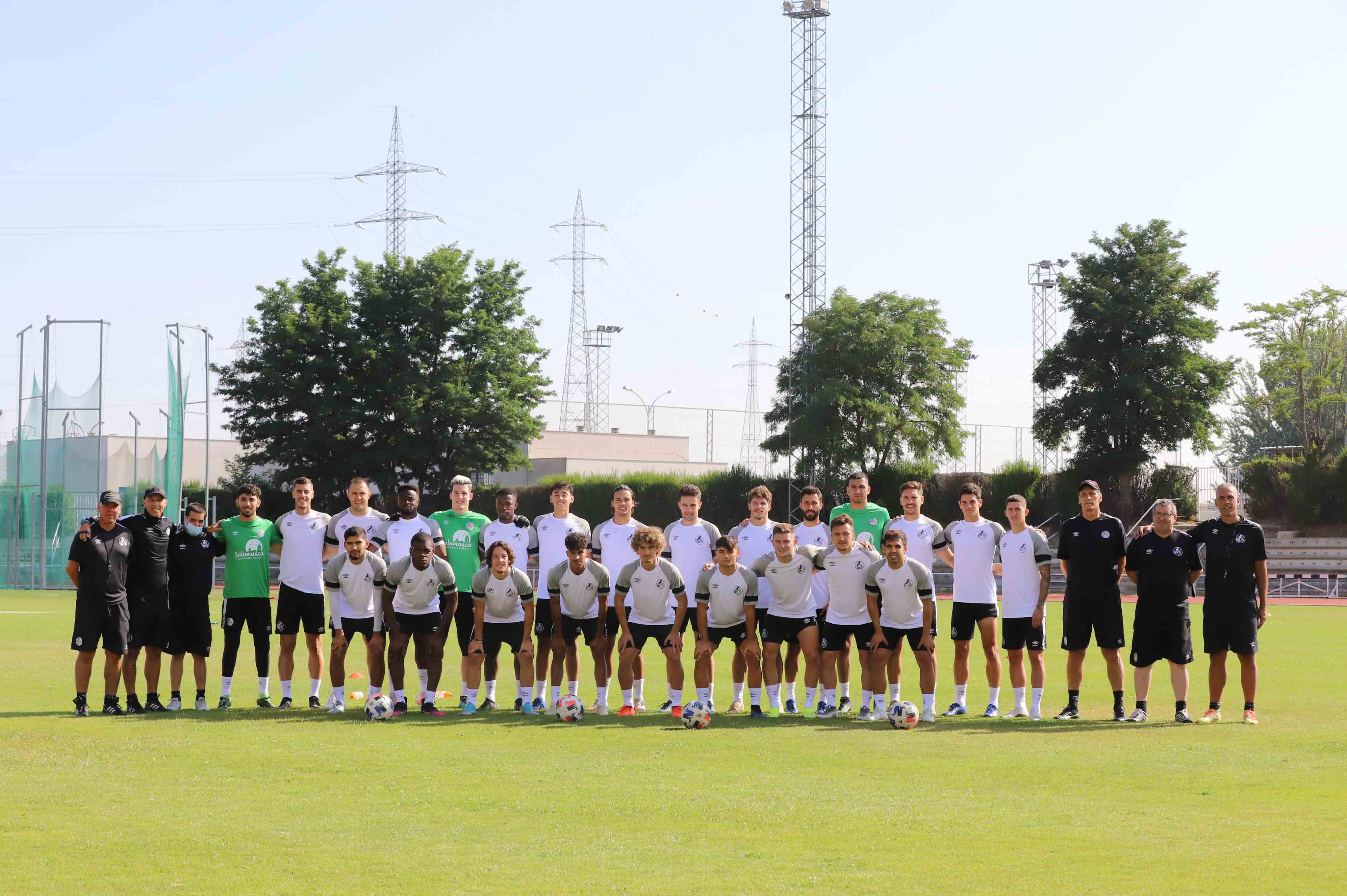 Primer entrenamiento del Salamanca UDS