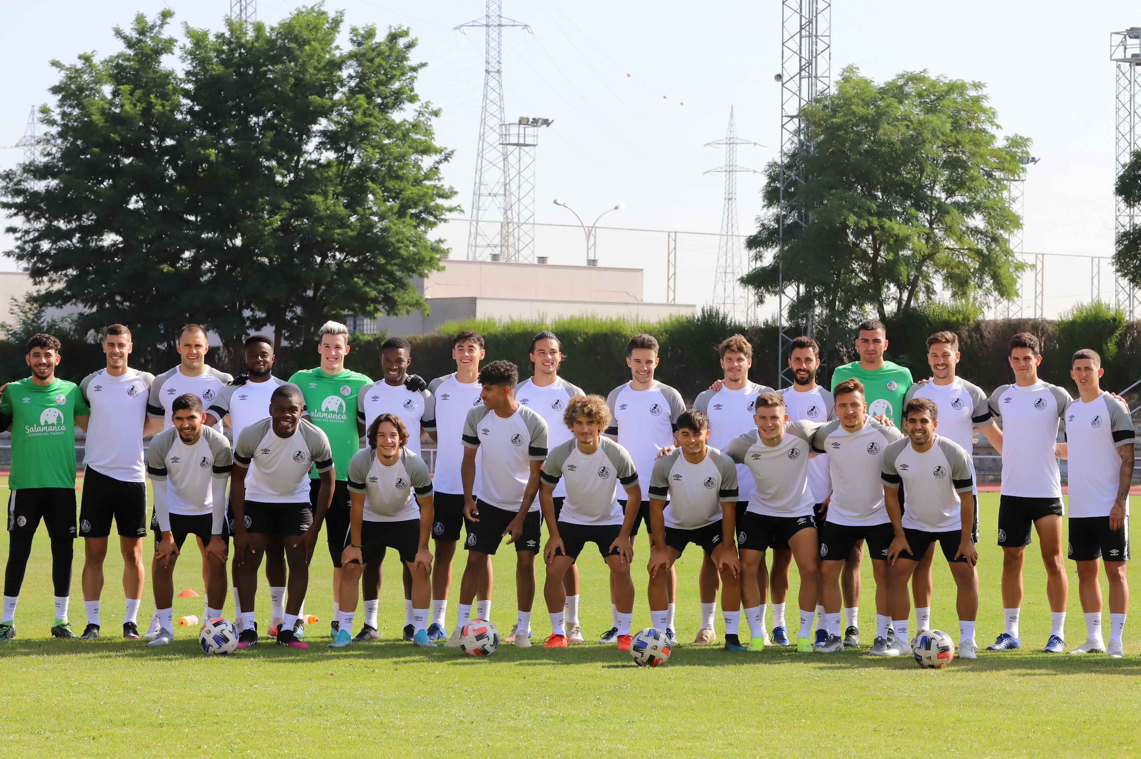 Primer entrenamiento del Salamanca UDS