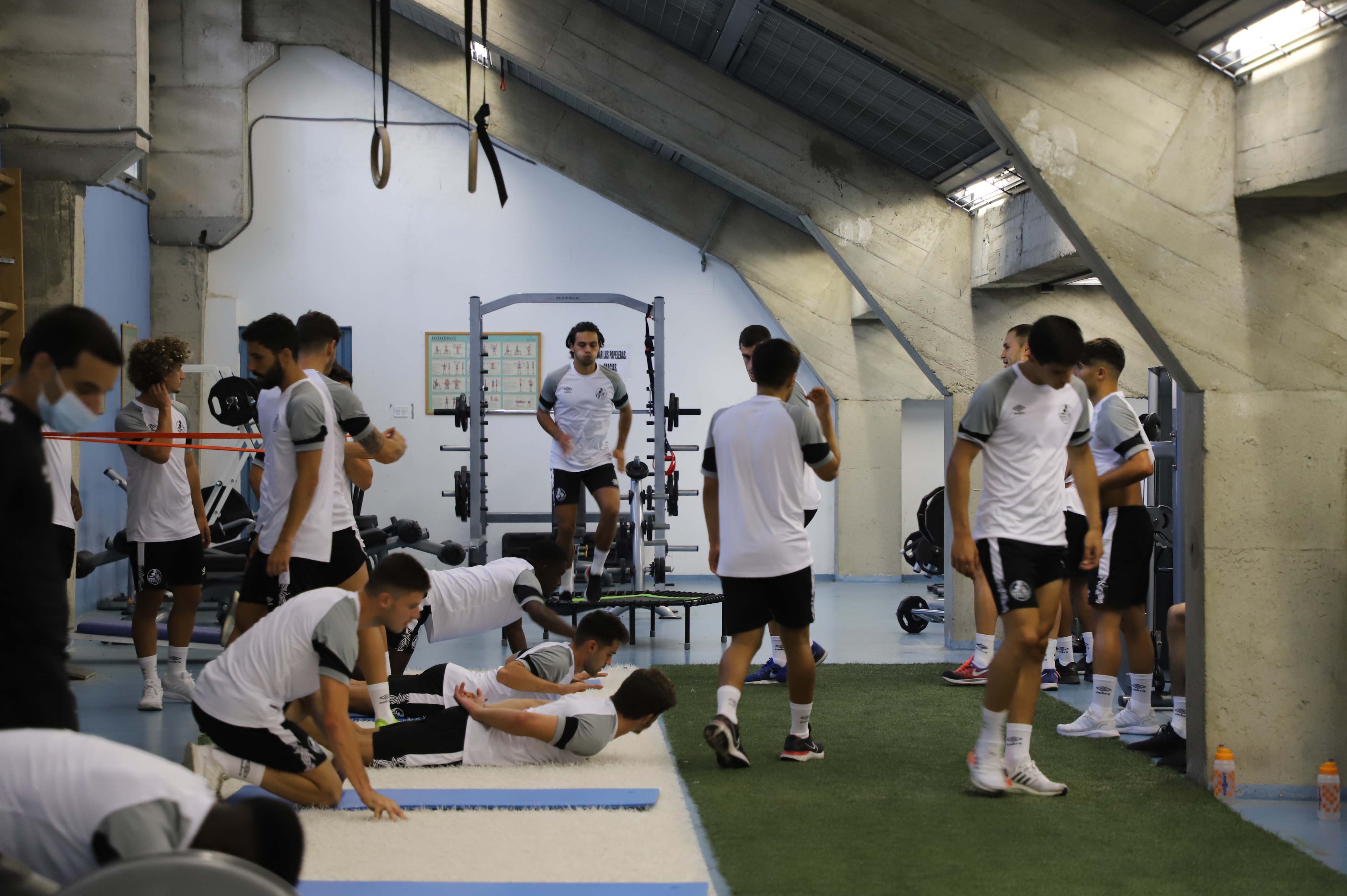 Primer entrenamiento del Salamanca UDS