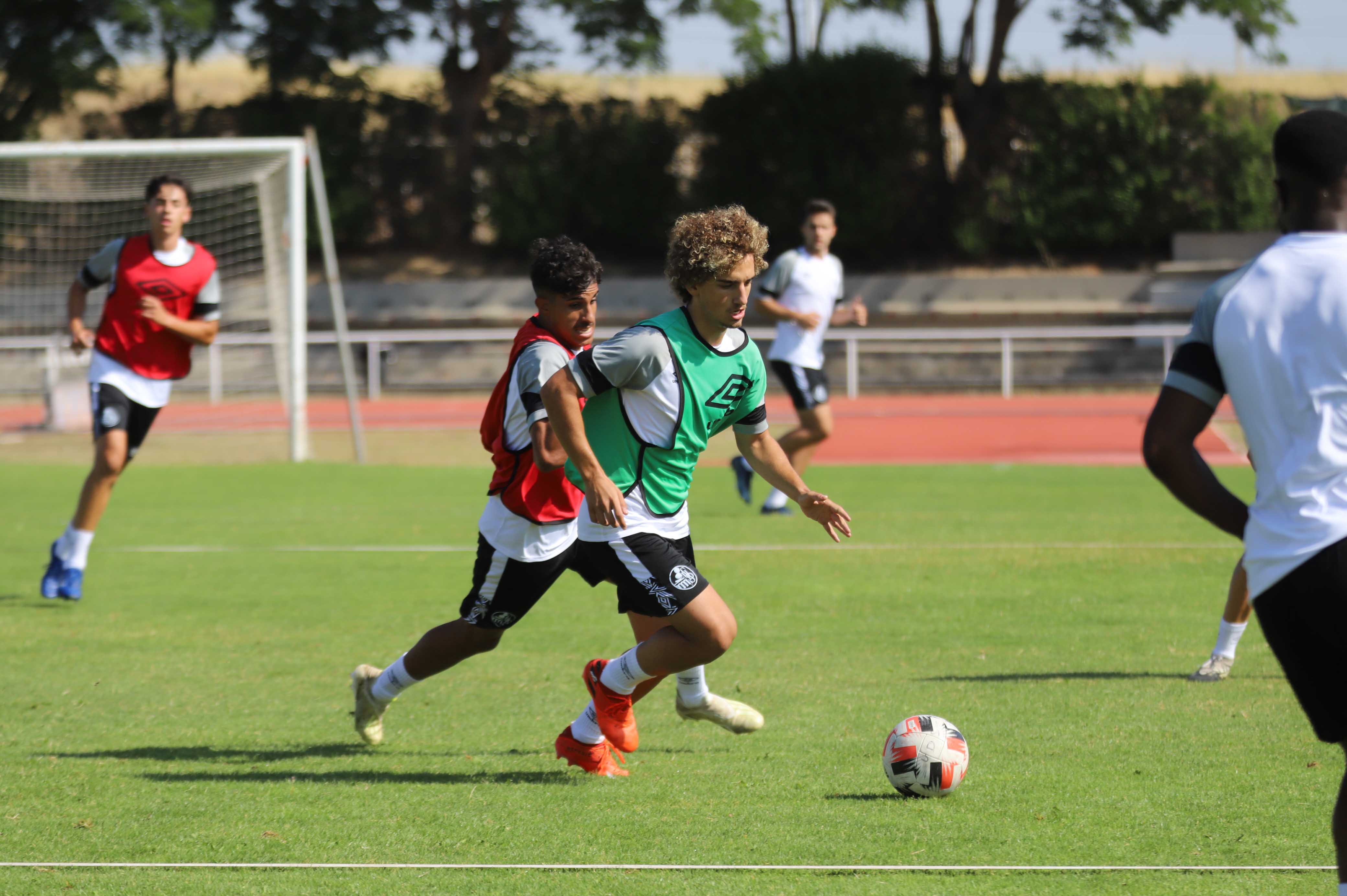 Primer entrenamiento del Salamanca UDS