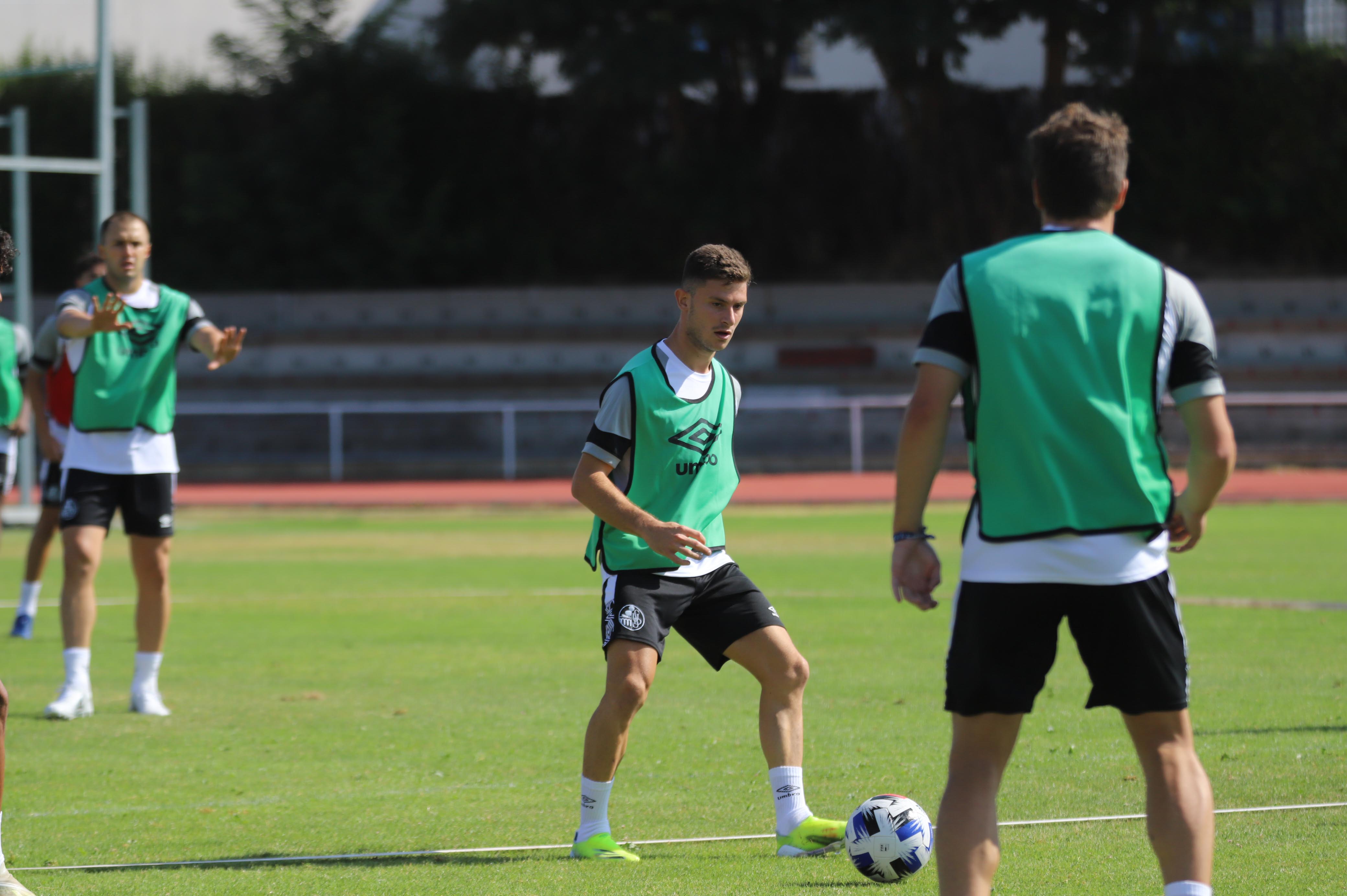 Primer entrenamiento del Salamanca UDS