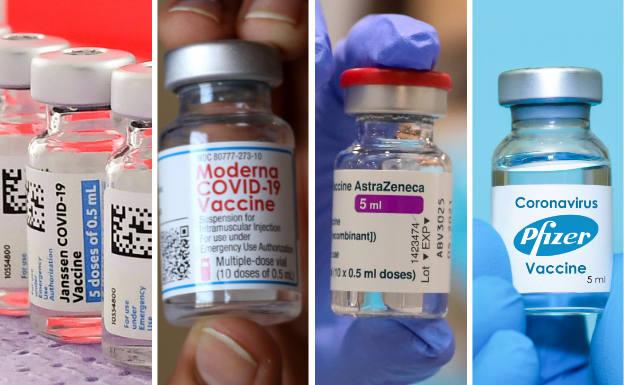 Las cuatro vacunas aprobadas en España para su administración.