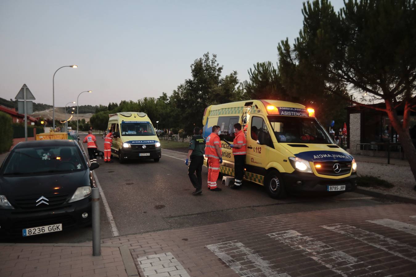 Fotos: Explosión en el Chiringuito de Casasola de Renedo de Esgueva