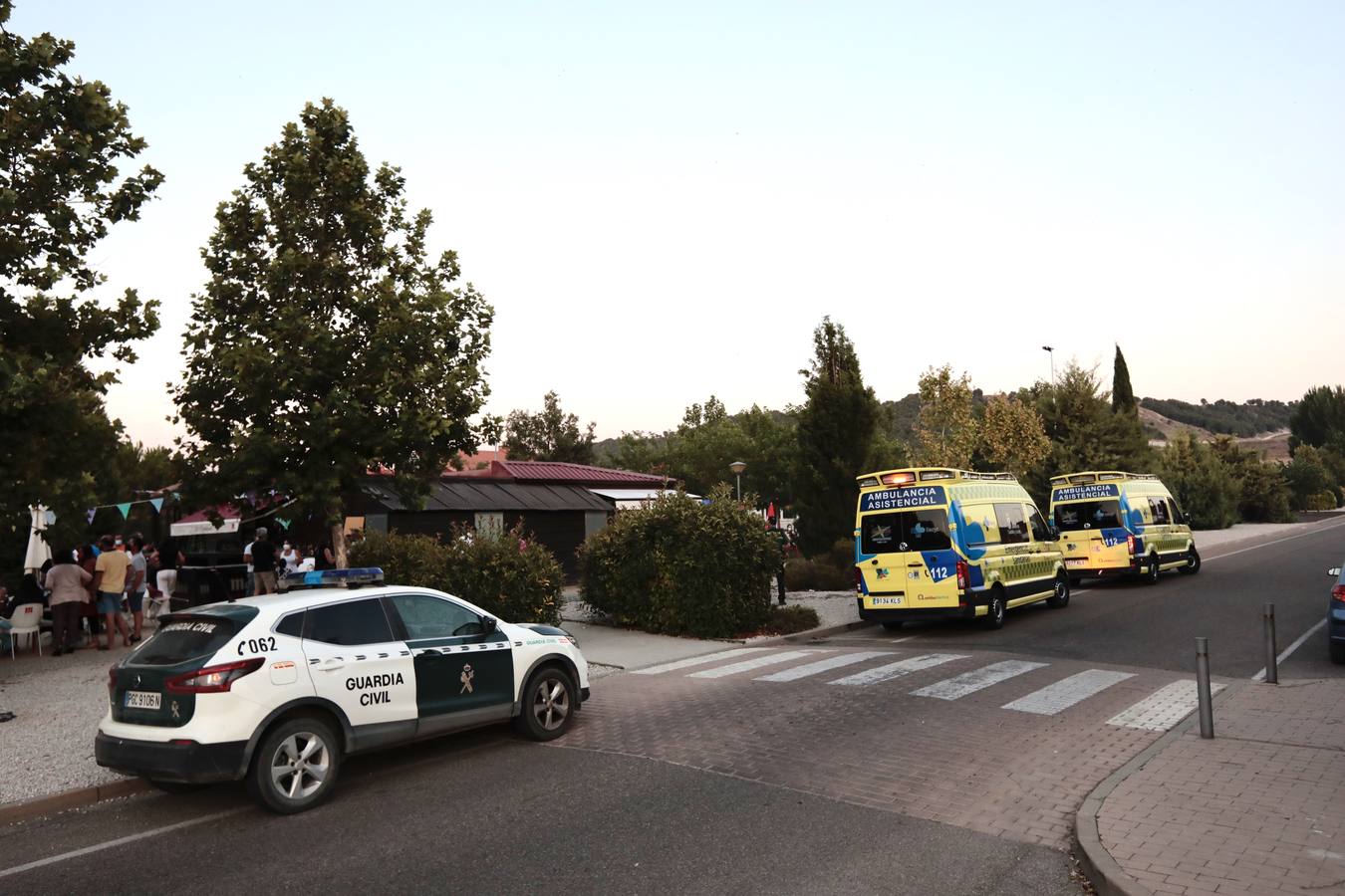 Fotos: Explosión en el Chiringuito de Casasola de Renedo de Esgueva