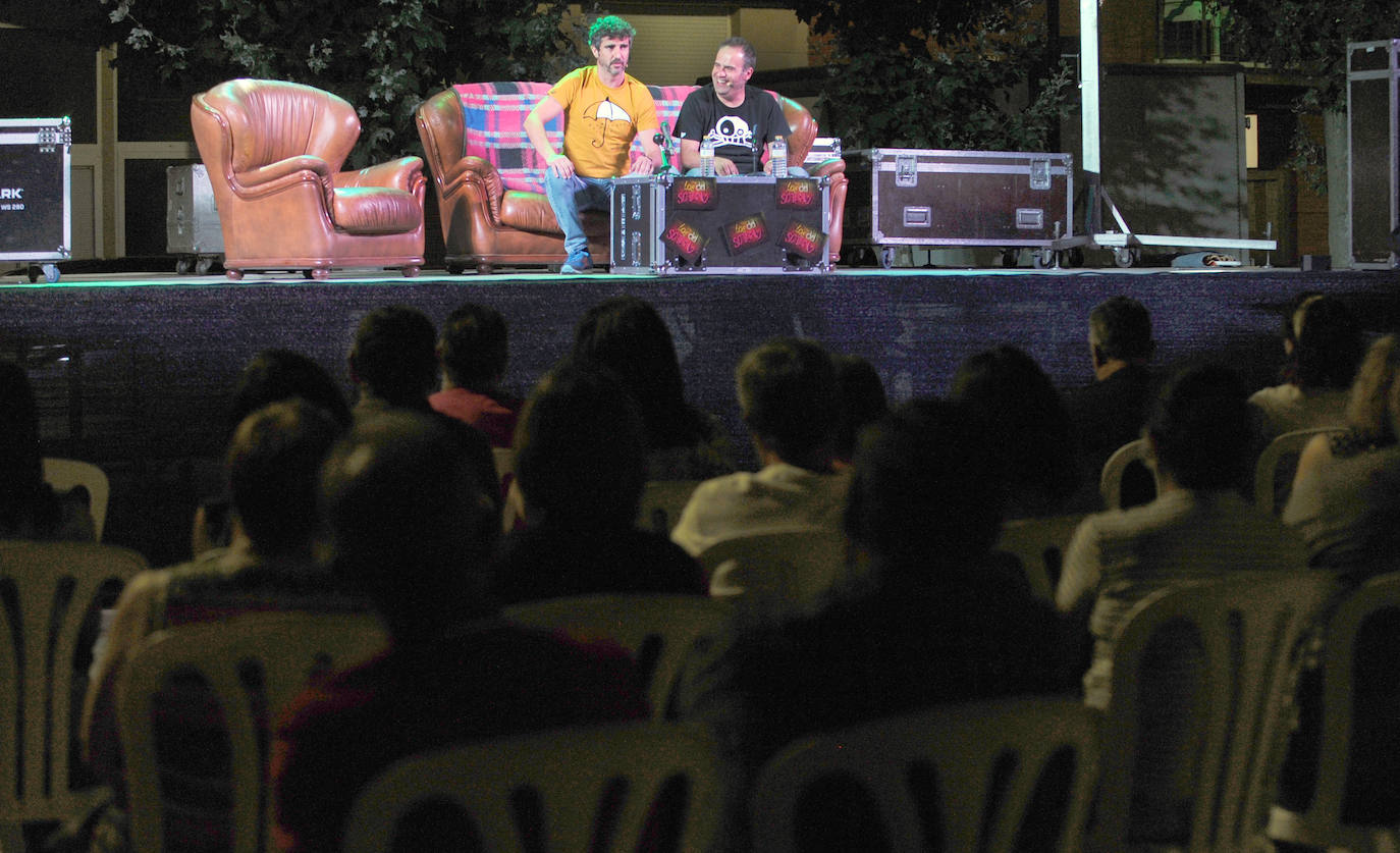 Espectáculo de Los del Sótano en Santovenia de Pisuerga, Valladolid.