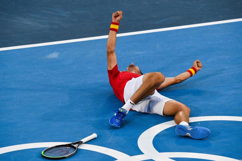 Fotos: La victoria de Pablo Carreño ante Novak Djokovic, en imáganes