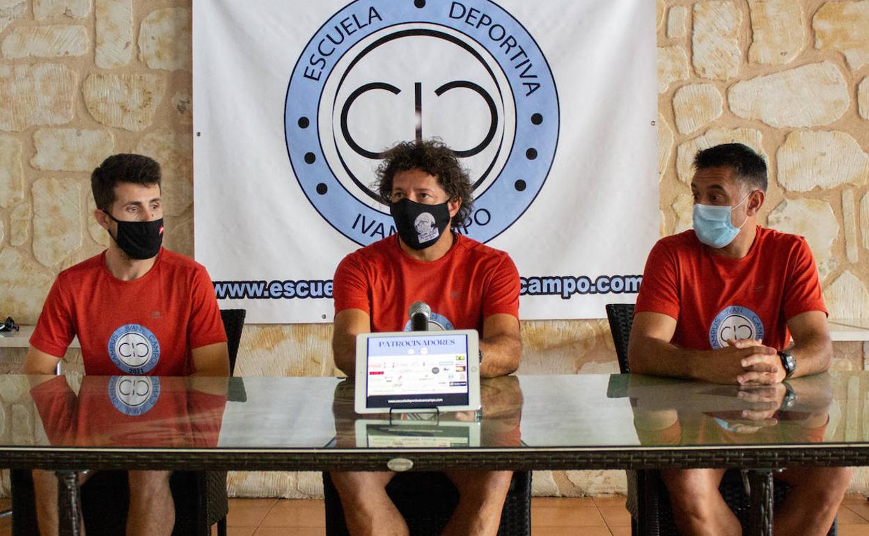 Iván Campo, ex del Real Madrid, presenta su nueva escuela deportiva en Salamanca