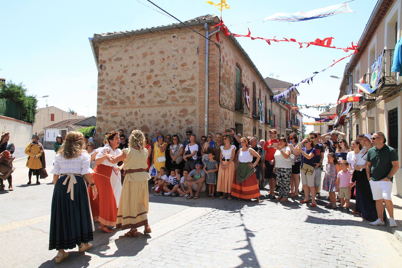 Imagen de una de las actividades del Sinodal en Aguilafuente celebrada en 2019. 