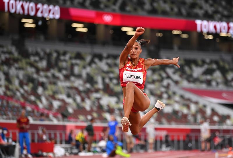 Fotos: Ana Peleteiro, bronce en triple salto