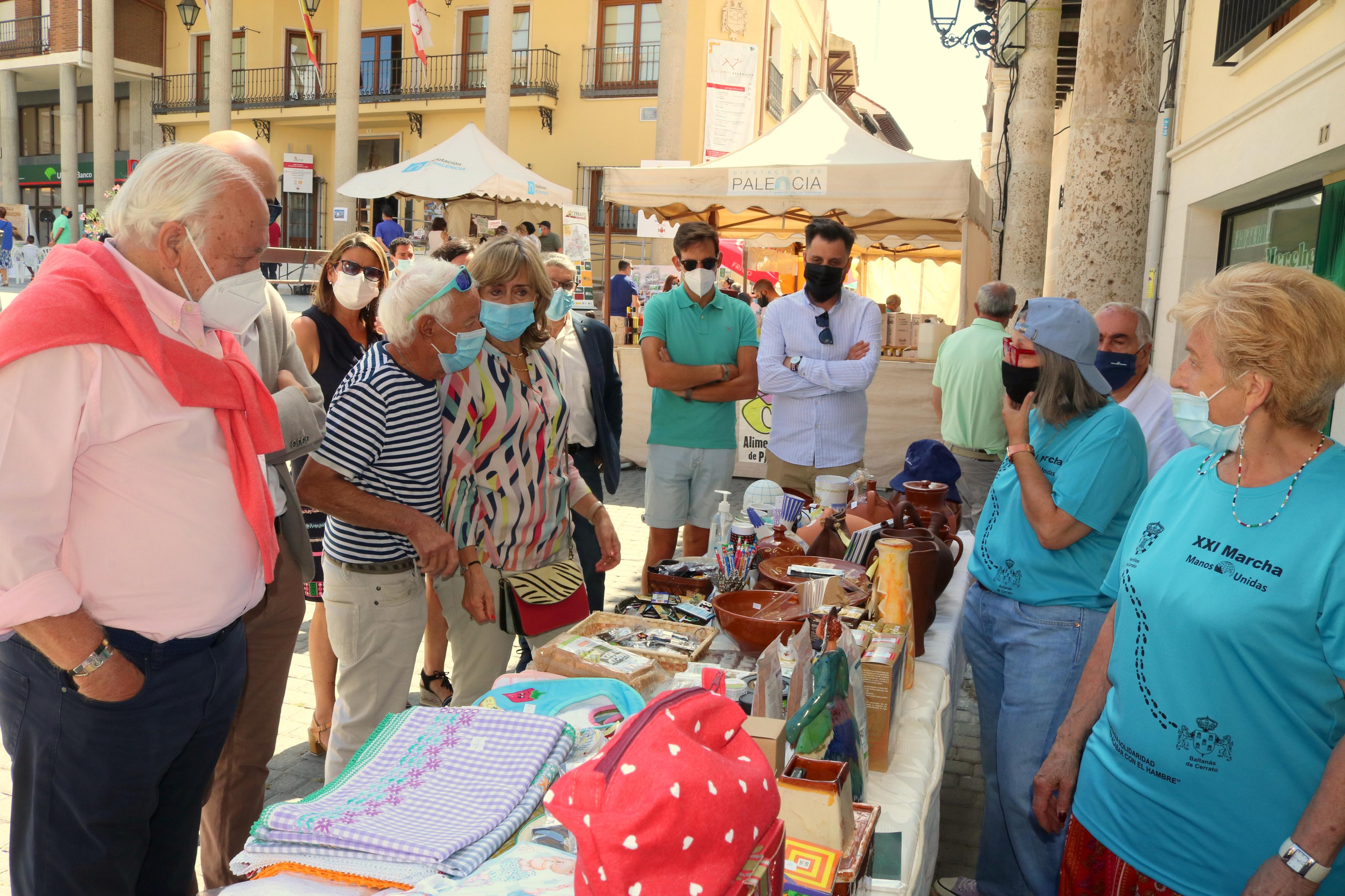 Alimentación y artesanía se dieron cita en Baltanás