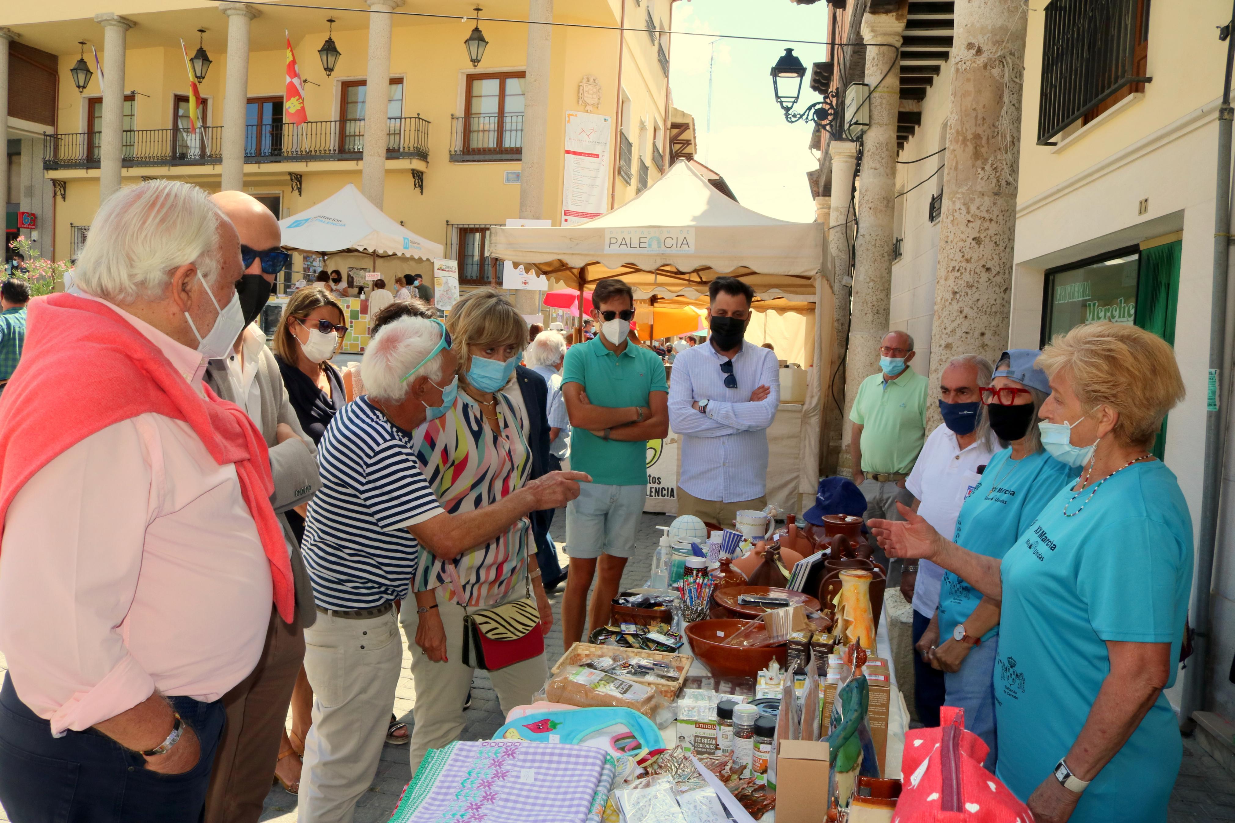 Alimentación y artesanía se dieron cita en Baltanás