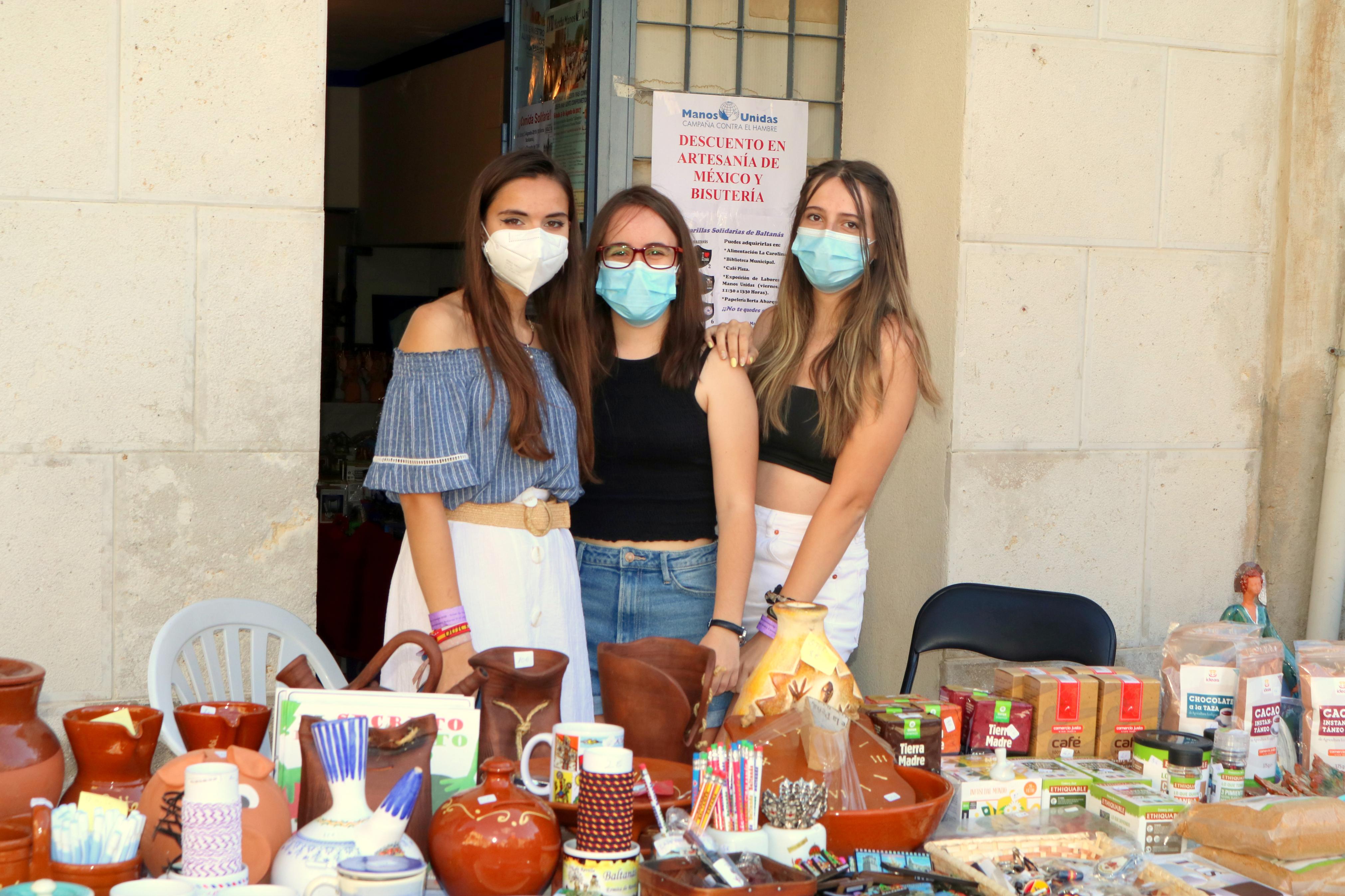 Alimentación y artesanía se dieron cita en Baltanás