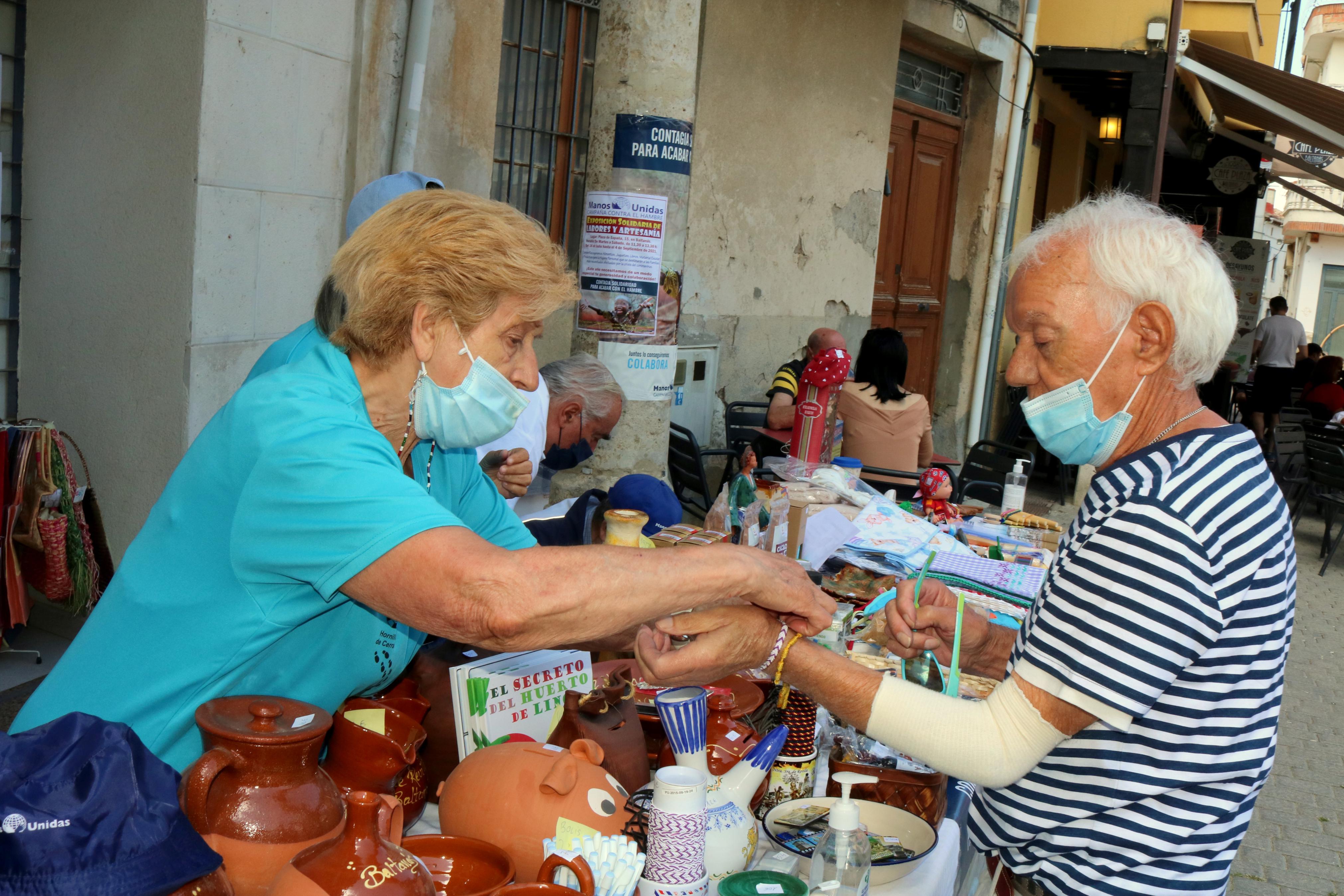 Alimentación y artesanía se dieron cita en Baltanás