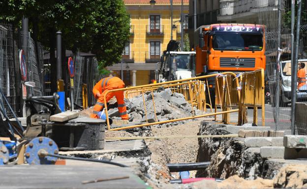 El eje peatonal de las calles Pasión y María de Molina de Valladolid se decorará de rojo