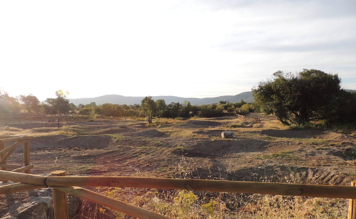 Pozas de cocer lino situadas en La Aldehuela.
