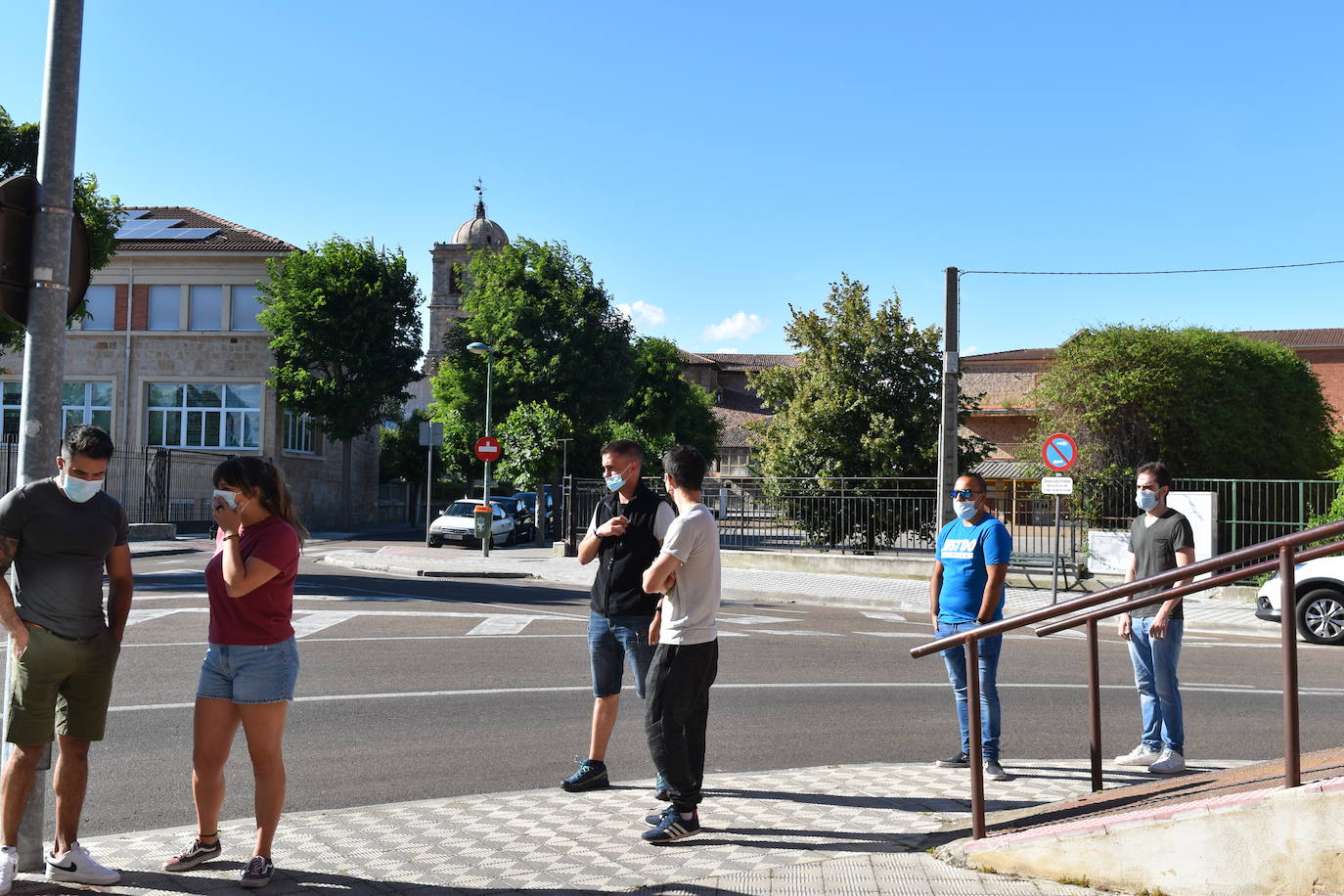 Fotos: Los menores de 30 años se vacunan en Aguilar de Campoo