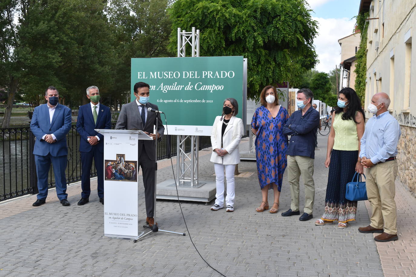Fotos: Aguilar de Campoo inaugura la exposición &#039;El Prado en las calles&#039;