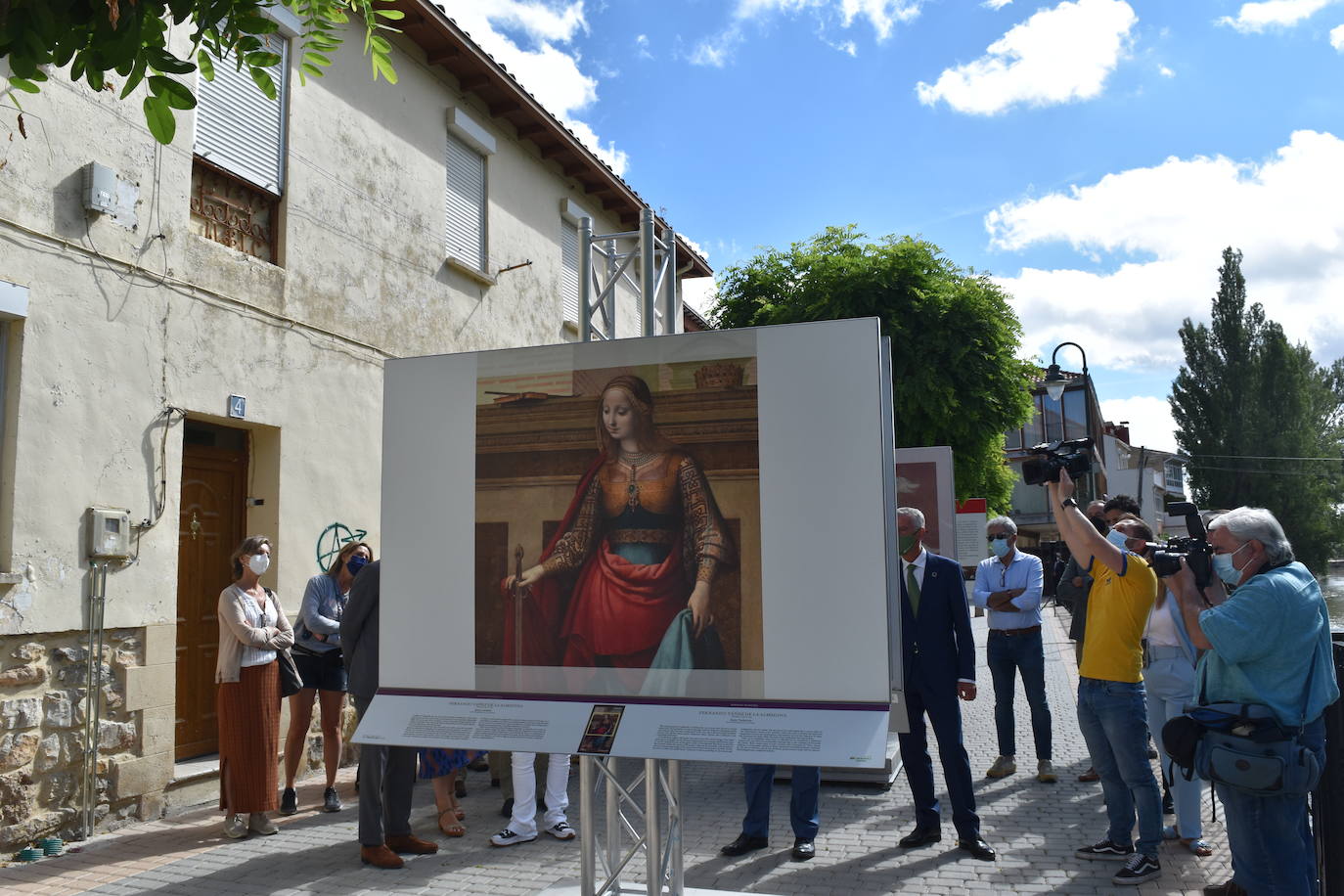 Fotos: Aguilar de Campoo inaugura la exposición &#039;El Prado en las calles&#039;