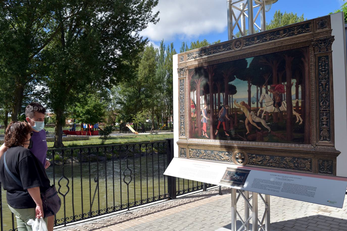 Fotos: Aguilar de Campoo inaugura la exposición &#039;El Prado en las calles&#039;