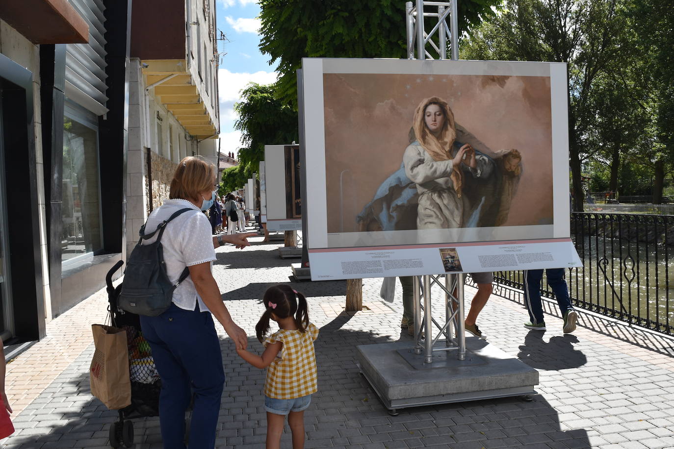 Fotos: Aguilar de Campoo inaugura la exposición &#039;El Prado en las calles&#039;