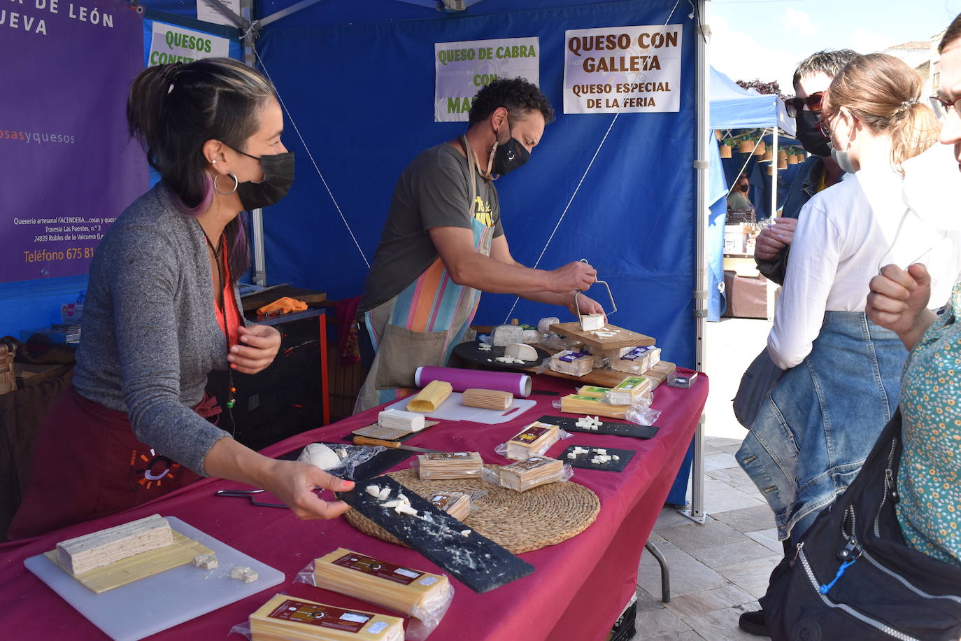 Después de que se cancelase el año pasado por la pandemia, vuelve la feria con menos vendedores y sin actividades paralelas