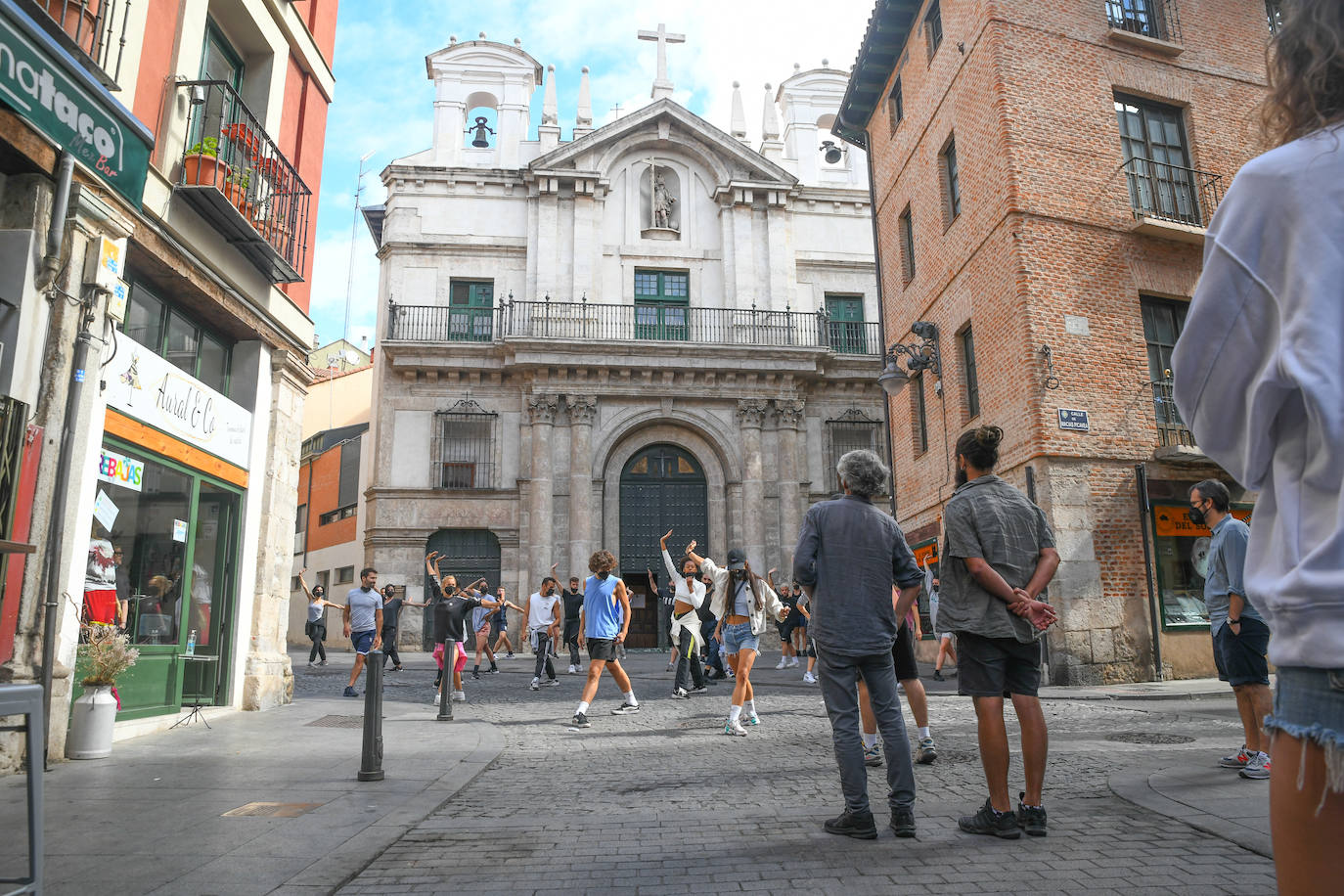 Fotos: Primeros ensayos antes del rodaje en Valladolid del musical &#039;Voy a pasármelo bien&#039;