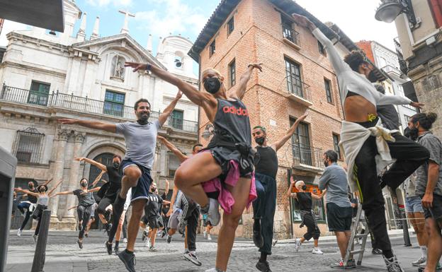 Valladolid acoge los ensayos del rodaje de 'Voy a pasármelo bien', el musical con canciones de Hombres G