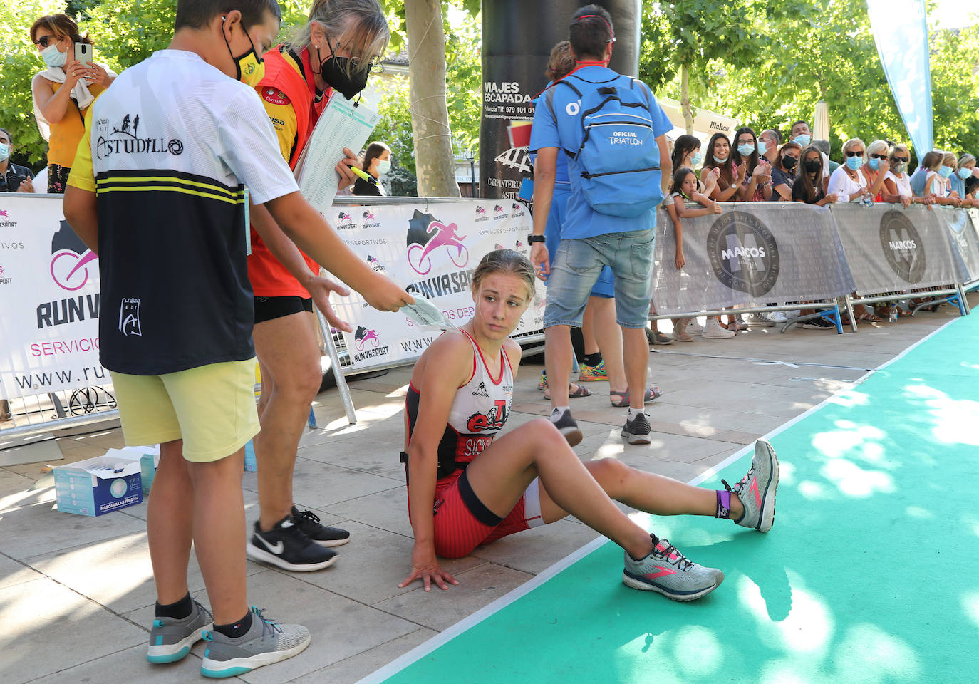 Astudillo acogió la tercera cita del Circuito de Trialtón de la Diputación, que concluye en Lantadilla el 21 de agosto