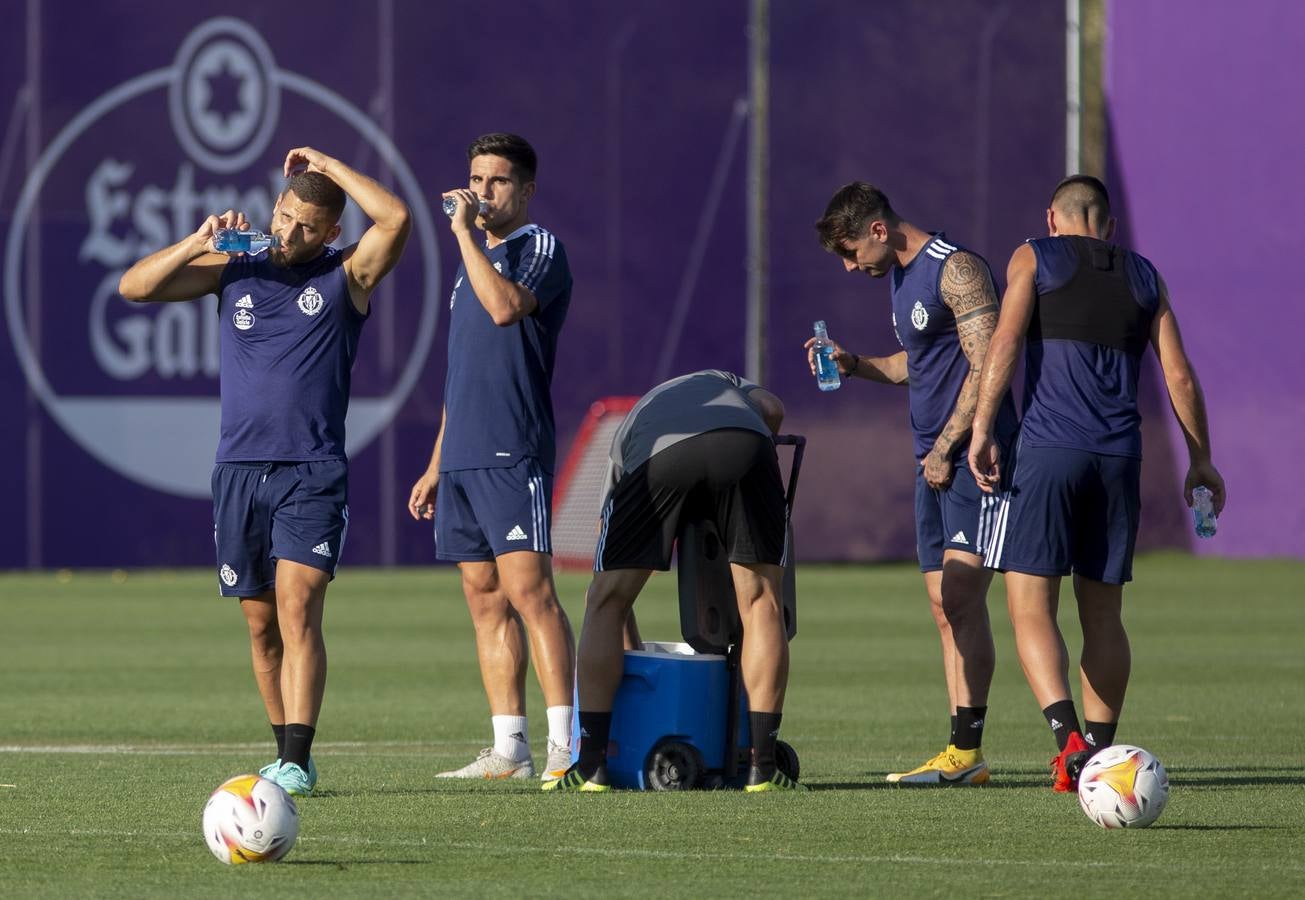 Fotos: Entrenamiento del Real Valladolid en el estadio José Zorrilla